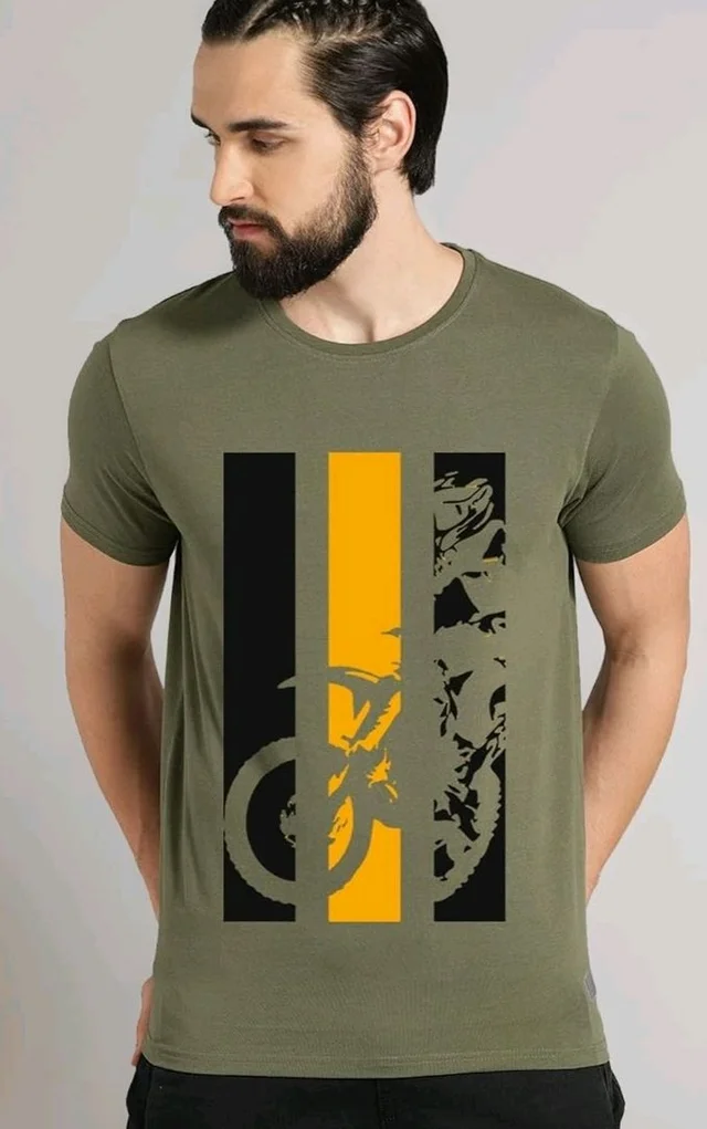 ADRO Men's 100% Cotton Regular Fit T-Shirt
- 2XL