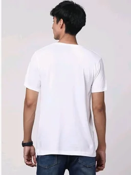 ADRO Men's 100% Cotton Regular Fit T-Shirt
- M
