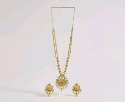 Rubans Gold Plated Traditional Festive Necklace Set for Women Design