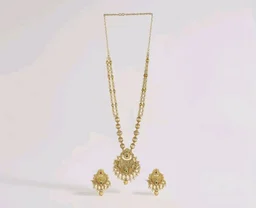 Rubans Gold Plated Traditional Festive Necklace Set for Women Design