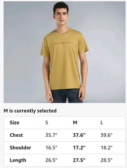 Calvin Klein Jeans Men T-Shirt
- S