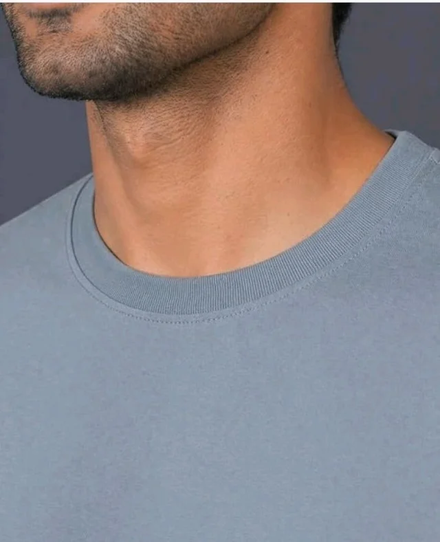 Men's Cotton Blend T-Shirt | Casual Wear | Round Neck
soft breathable fabric, regular wash durable, solid colour tee
- M