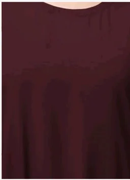 Muslim Closet� Women's Inner Abaya Dress With Side Pocket Made with Nida Matte Fabric
- Burgundy