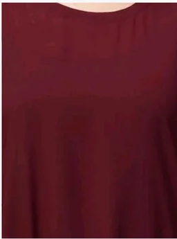 Muslim Closet� Women's Inner Abaya Dress With Side Pocket Made with Nida Matte Fabric
- Maroon