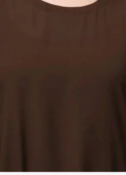 Muslim Closet� Women's Inner Abaya Dress With Side Pocket Made with Nida Matte Fabric
- Brown