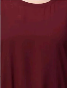 Muslim Closet� Women's Inner Abaya Dress With Side Pocket Made with Nida Matte Fabric
- Maroon