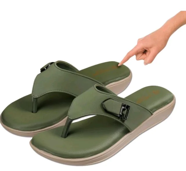 ORTHO CLUB Fancy doctor slippers | Stylish chappal for women | Comfortable flat sandals for women stylish