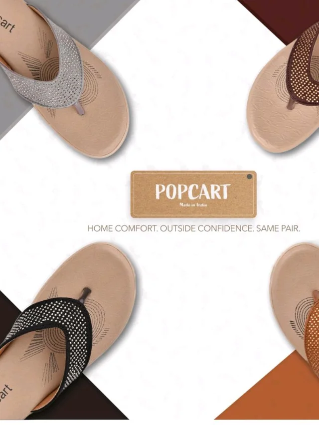 Orthopedic Footwear for Women | Comfortable Ortho Slippers for Daily Use | Flat Heel Anti Skid Sandals | Stylish Chappals for Ladies