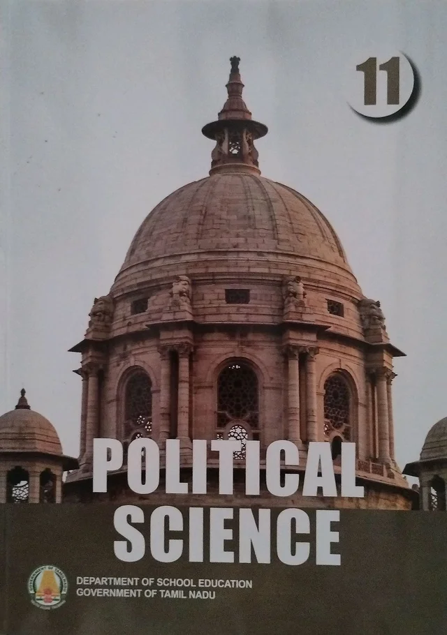 11th Std Tamilnadu Textbooks 11th Political Science