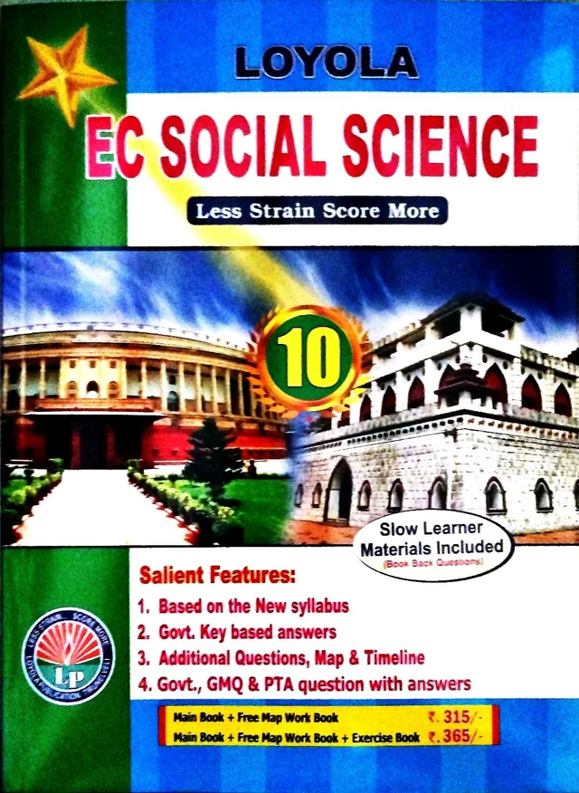 10th Std Loyola 10th Social Science Guide (25-26) New Edition