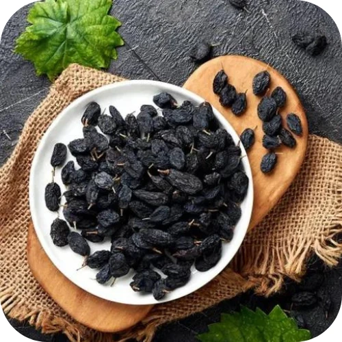 Black Raisins - With Seed - 1 Kg