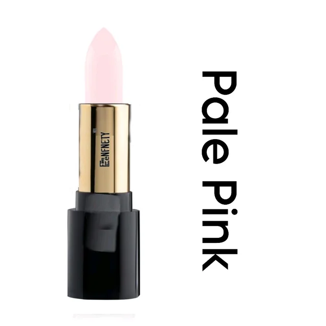 Eenfnety ™ Lipstick PCENFLS001 Black Lipstick With Glossy Payoff - Long Lasting Nourishment, Enriched With Vitamin E & Jojoba Oil - Vegan & Paraben Free - Pale Pink