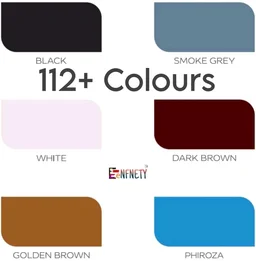 Eenfnety ™ Paints PCENFP0001 Black 50 ml High Gloss Finish Paint for Interior Exterior Metal & Wood Surfaces with Fast Drying Anti-Rust & Complete Coverage . - 50 Ml, Black