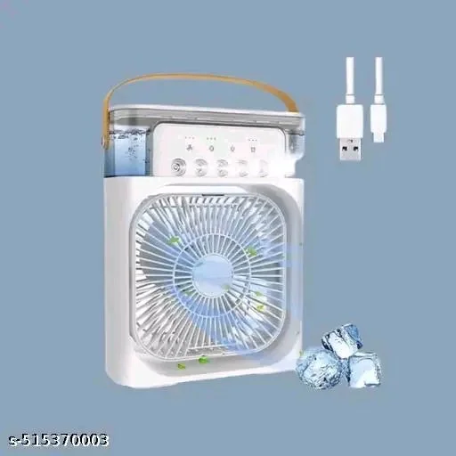 Portable PCENFAP031 Mini Cooler | Small Personal Conditioner for Room Cooling | Mini AC with Water Tank & USB Powered | Arctic Portable Cooling Fan for Home, Office, Kitchen, and Travel Use.
- White