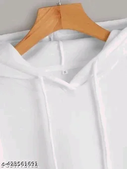 Eenfnety ™ Eenfnety ™ PCENFCL011 Men and Women Hoodie Cotton - S, White