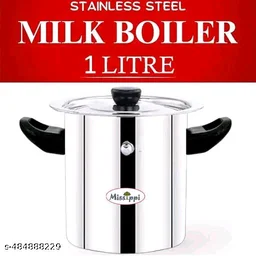 Missippi PCENF5439 Stainless Steel 1 Litre Milk Boiler/Milk Cooker with Whistle