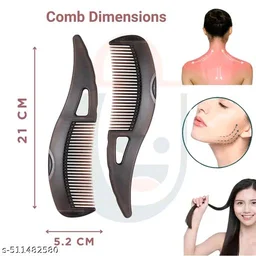Dandruff Remover Comb for Men & Women with Massager Design for Hair Growth and Stye | Nits Removal Comb | Lice comb | Anti-Dandruff Massage Comb