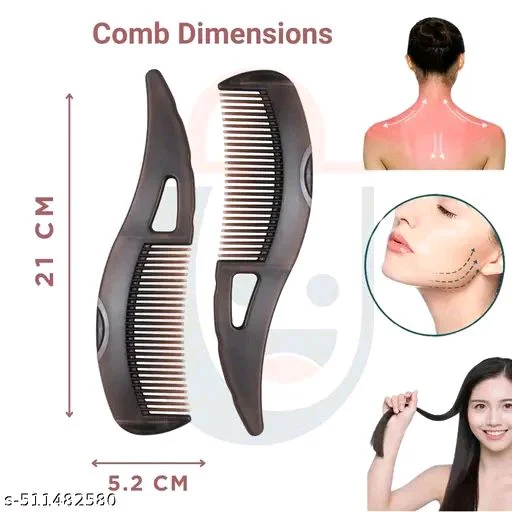 Dandruff Remover Comb for Men & Women with Massager Design for Hair Growth and Stye | Nits Removal Comb | Lice comb | Anti-Dandruff Massage Comb