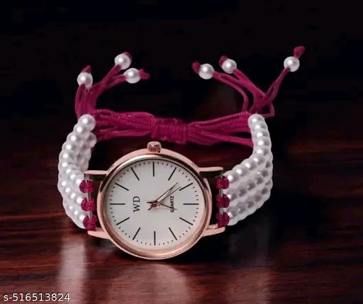 White PCENFAP100 Bead Bracelet Type Watch for women
Name: White Bead Bracelet Type Watch for women
- Red