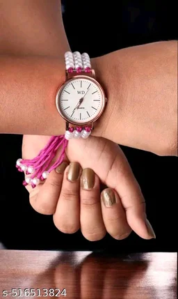 White PCENFAP100 Bead Bracelet Type Watch for women
Name: White Bead Bracelet Type Watch for women
- Red