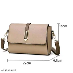 Stylish Classic Girls and Womens Sling bag Gorgeous Stylish Handba....
Name: Stylish Classic Girls and Womens Sling bag Gorgeous Stylish Handba....
Material: PU
No. of Compartments: 2
Pattern: Solid
Net Quantity (N): 1
Sizes:Free Size (Length Size: 10 in, Width Size: 4 in, Height Size: 6 in)
Country of Origin: India