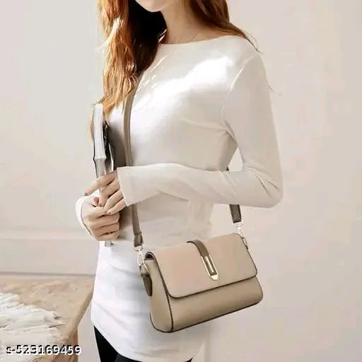Stylish Classic Girls and Womens Sling bag Gorgeous Stylish Handba....
Name: Stylish Classic Girls and Womens Sling bag Gorgeous Stylish Handba....
Material: PU
No. of Compartments: 2
Pattern: Solid
Net Quantity (N): 1
Sizes:Free Size (Length Size: 10 in, Width Size: 4 in, Height Size: 6 in)
Country of Origin: India