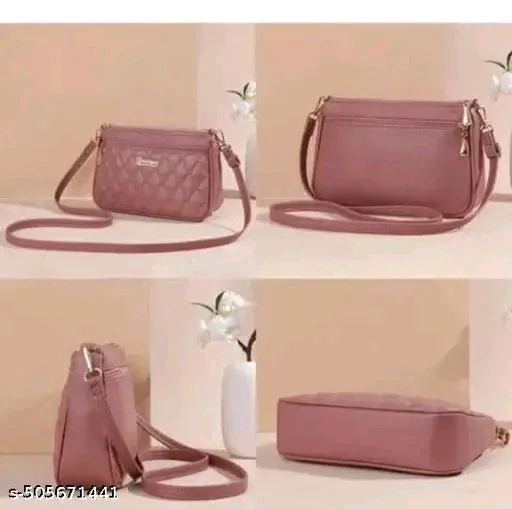 Stylish Classic Girls and Womens Sling bag Gorgeous Stylish Handba....
Name: Stylish Classic Girls and Womens Sling bag Gorgeous Stylish Handba....
Material: PU
No. of Compartments: 2
Pattern: Solid
Net Quantity (N): 1
Sizes:Free Size (Length Size: 10 in, Width Size: 4 in, Height Size: 6 in)
Country of Origin: India