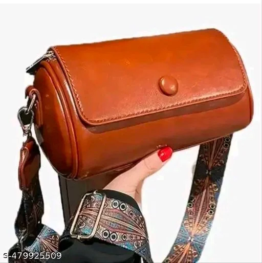 Stylish Classic Girls and Womens Sling bag Gorgeous Stylish Handba....
Name: Stylish Classic Girls and Womens Sling bag Gorgeous Stylish Handba....
Material: PU
No. of Compartments: 2
Pattern: Solid
Net Quantity (N): 1
Sizes:Free Size (Length Size: 10 in, Width Size: 4 in, Height Size: 6 in)
Country of Origin: India