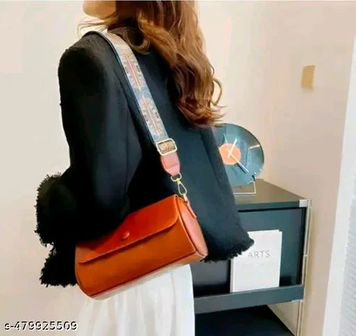 Stylish Classic Girls and Womens Sling bag Gorgeous Stylish Handba....
Name: Stylish Classic Girls and Womens Sling bag Gorgeous Stylish Handba....
Material: PU
No. of Compartments: 2
Pattern: Solid
Net Quantity (N): 1
Sizes:Free Size (Length Size: 10 in, Width Size: 4 in, Height Size: 6 in)
Country of Origin: India