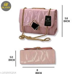 Stylish Classic Girls and Womens Sling bag Gorgeous Stylish Handba....
Name: Stylish Classic Girls and Womens Sling bag Gorgeous Stylish Handba....
Material: PU
No. of Compartments: 2
Pattern: Solid
Net Quantity (N): 1
Sizes:Free Size (Length Size: 10 in, Width Size: 4 in, Height Size: 6 in)
Country of Origin: India
