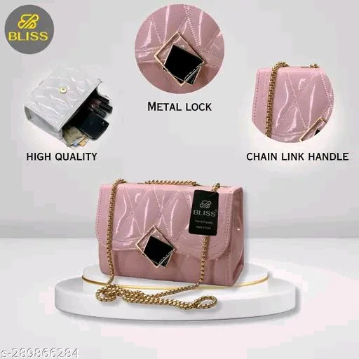 Stylish Classic Girls and Womens Sling bag Gorgeous Stylish Handba....
Name: Stylish Classic Girls and Womens Sling bag Gorgeous Stylish Handba....
Material: PU
No. of Compartments: 2
Pattern: Solid
Net Quantity (N): 1
Sizes:Free Size (Length Size: 10 in, Width Size: 4 in, Height Size: 6 in)
Country of Origin: India