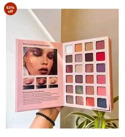 SKINPLUS 5in1 Book-Style Foldable Makeup Palette Set | Portable & Long-Lasting | Contour Blush Highlight Eyeshadow, Suitable for Multiple Skin Tones & Makeup Looks All In One MakeupBook (Fashion)