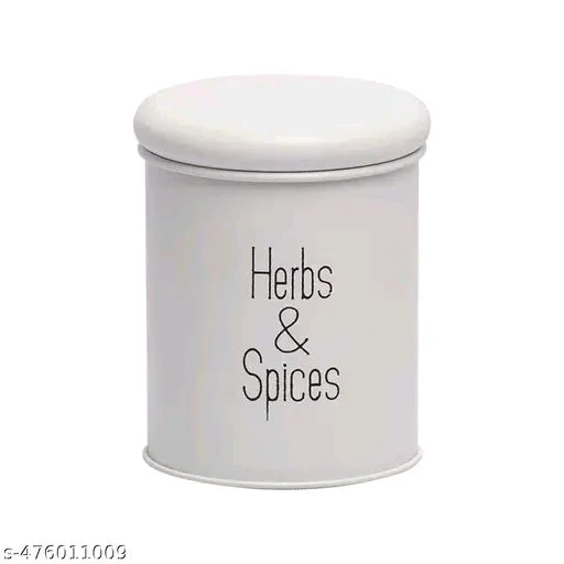 8-Piece Spice Jar Set|300ml Airtight MetalContainers with BPA-Free Lid| Masala Box & Kitchen Organizer | Durable Mild Steel Storage Box for Spices (Metal Pack of 8)