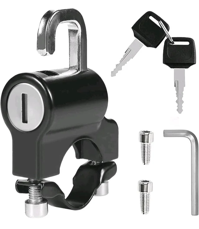 Helmet Lock For Bike 