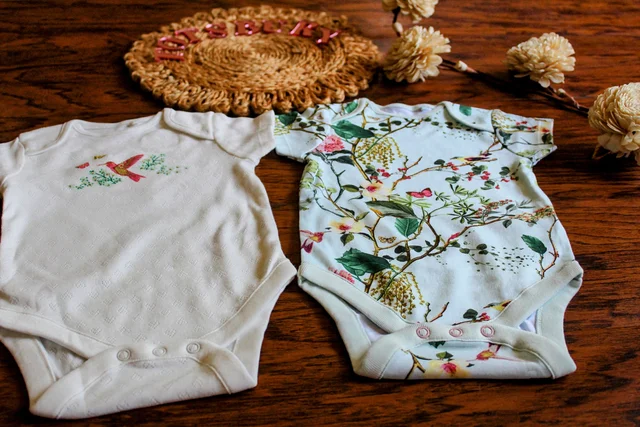 Blossom Charm Baby Romper Set - 6-9 Month