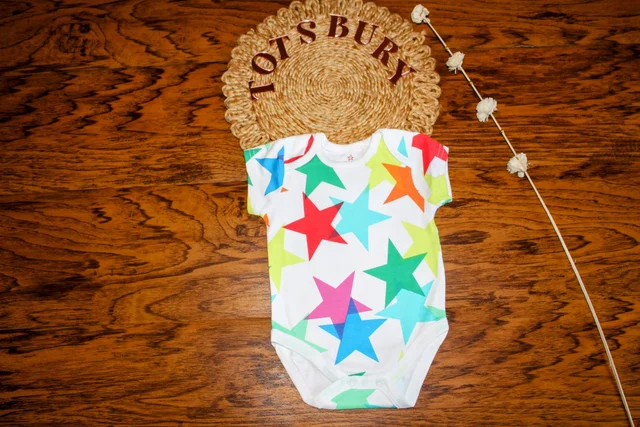 "Bright Star Baby Romper"