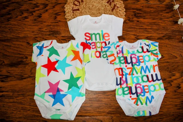 "Joyful Vibes Baby Romper Set"