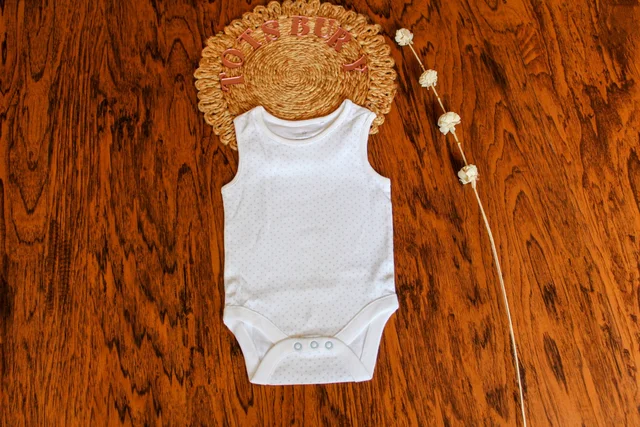 Polka dot Sleeveless Baby Romper