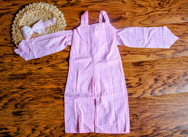  Pink Picnic Romper