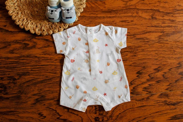  Sea Friends Snap Romper