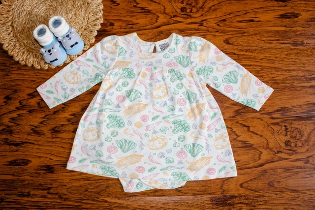 Fancy romper Frock-34