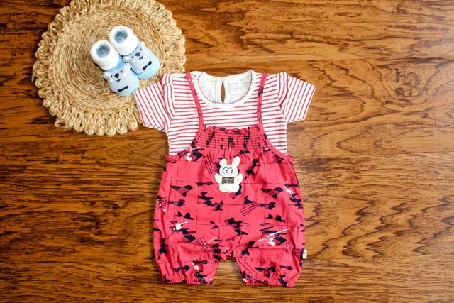 Bunny Day Out Overall Set