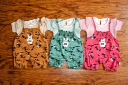 Bunny Day Out Overall Set - 0-3 Month