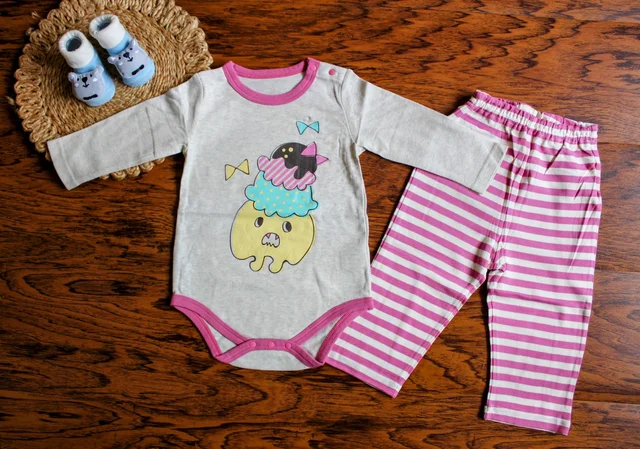  Ice Cream Delight Baby Romper