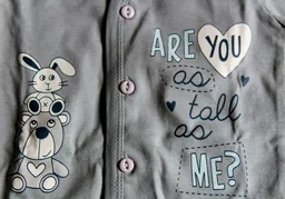Totsbury "Big Bear & Bunny" Baby Co-Ord Set - 0-3 Month