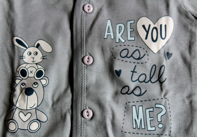 Totsbury "Big Bear & Bunny" Baby Co-Ord Set - 0-3 Month