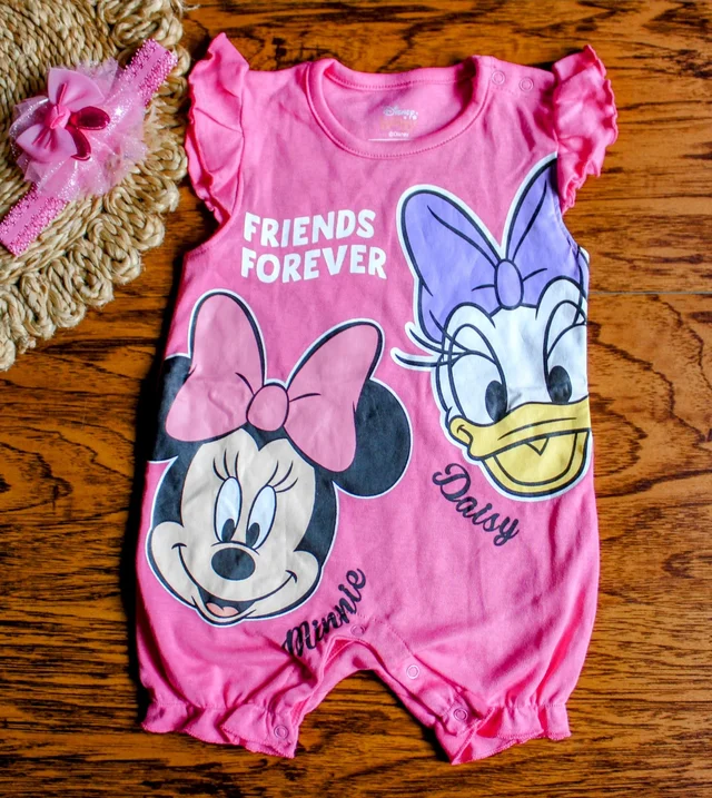 Minnie & Daisy Pink Romper