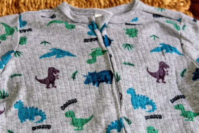 Cozy Dreams Baby Sleepsuit - Giraffe Print - Newborn