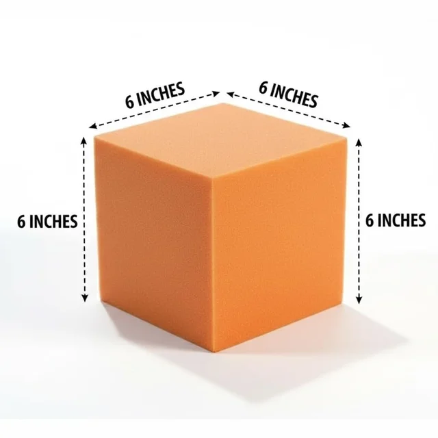 URBAN-X® Soft Foam Cubes, Colorful Flame Retardant Pit Blocks Foam Pit Cubes for Trampoline Arenas, Gymnastics, Playground, 6"x6"x6" - Set of 20