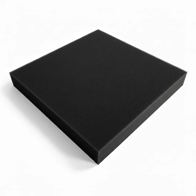 URBAN-X Acoustic Foams Acoustic Panels 12″×12″×2″ Thick | HIGH DENSITY Acoustic Foams for Echo Reduction & Sound Proofing - Set of 6, Black, Boxer Acoustic Foam